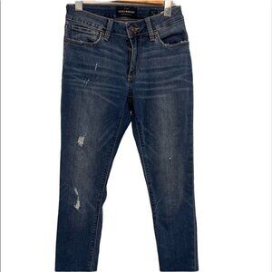 - lucky brand SASHA SUPER SKINNY jeans ripped size 26